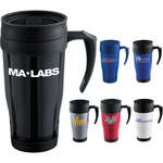 Promotional Travel Coffee Mugs - 16-Oz. Insulated Travel Mug