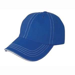 Accent Cap with Image Lock Imprint Blue, Royal