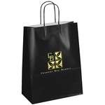 Personalized Gift Boxes & Ribbons - Amber Gloss Shopper Bag - Colors