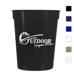 Custom Promotional Smooth Squat Stadium Cup - 16 oz