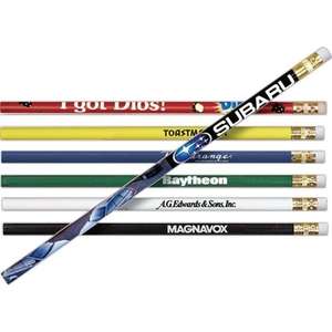Thrifty Pencil with White Eraser, Full Color Digital