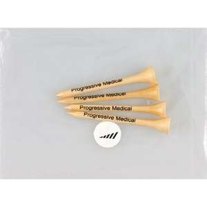 4 Tall Tees with Ball Marker 
