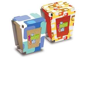 Custom Promotional Promo Planter - Full Color Digital Imprint