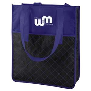 Nonwoven Quilted Shopper Tote
