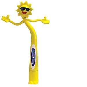 Custom Promotional Sun Bend-A-Pen - Full Color Digital Imprint