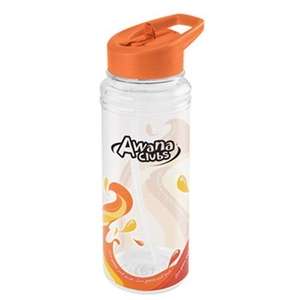 25 oz. Clear Wave Water Bottle