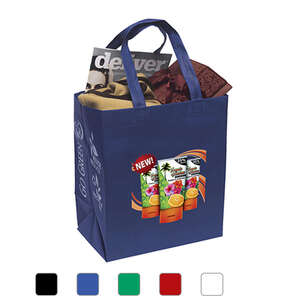 Custom Promotional Economy Thunder Tote Bag - Full Color