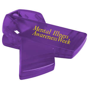 Custom Promotional Awareness Ribbon Keep-It Clip