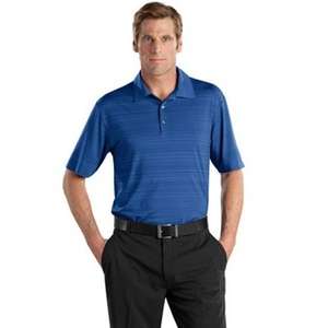 Nike Golf Elite Series Dri-FIT Heather Fine Line Bonded Polo - Dark/All 