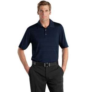 Nike Golf Elite Series Dri-FIT Heather Fine Line Bonded Polo - Dark/All 