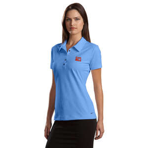 Custom Promotional Nike golf Elite Series Ladies Dri-FIT Ottoman Bonded Polo - Dark/All