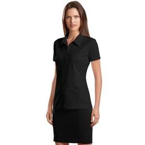 Nike golf Elite Series Ladies Dri-FIT Ottoman Bonded Polo - Dark/All 