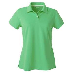 Adidas Golf Women's ClimaLite Tour Pique Short-Sleeve Polo