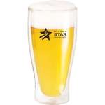 Custom Beverage Glasses - 18 oz Binara Double Wall Pilsner