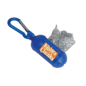 Pet Waste Bag Dispenser with Carabiner