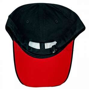 Brushed Cotton Cap With V-Pattern Bill