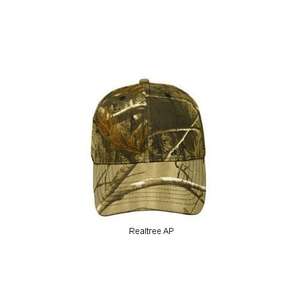 6 Panel Camo Cap - Structured Realtree AP