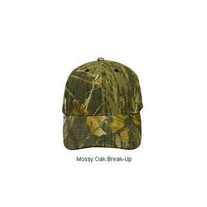 6 Panel Camo Cap - Structured Mossy Oak Break-Up
