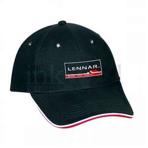 Brushed Cotton Structured Tri-Color Cap