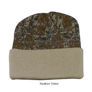 Camo Knit Cap