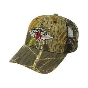 All Over Camo Mesh Back Trucker Cap - Structured 