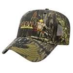Customized Headwear - All Over Camo Mesh Back Trucker Cap - Structured