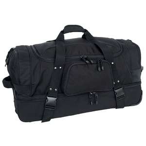 Wheeled Duffle with Drop Bottom