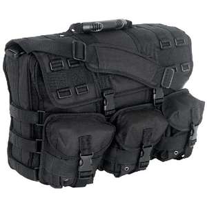 MOLLE Laptop Attache Black