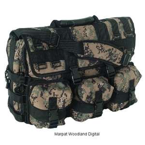 MOLLE Laptop Attache Camouflage, Marpat Woodland Digital DGC