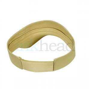 Brushed Cotton Visor With Sandwich Bill 