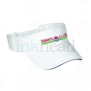 Brushed Cotton Visor With Sandwich Bill 