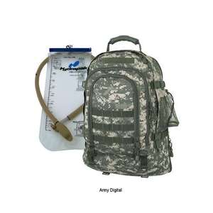 TAC Pack Hydration Backpack - Camo Camouflage, Army Digital ACU