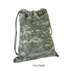 Custom Promotional Camo Drawstring Backpack