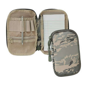 Custom Promotional Zippered Field Pad with Pen