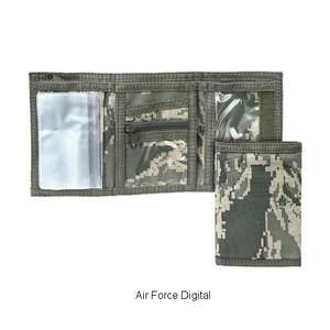 Tri-Fold Camouflage Wallet 