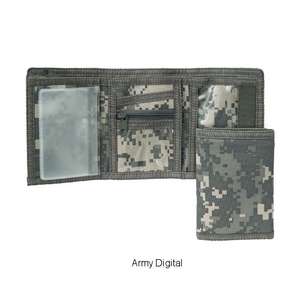 Tri-Fold Camouflage Wallet 