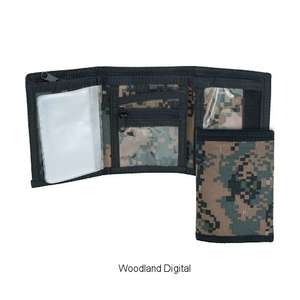 Tri-Fold Camouflage Wallet 