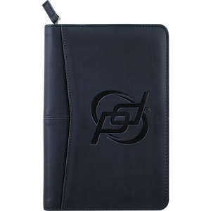 Pedova Jr. Zippered Padfolio Blue, Navy