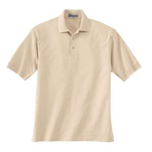 Men's Jersey Polo with Pencil Stripe 