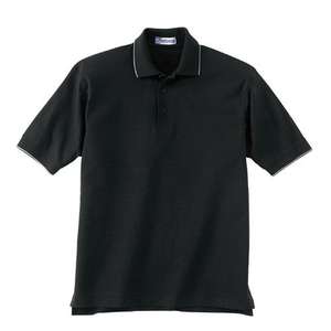 Men's Jersey Polo with Pencil Stripe 