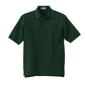 Men's Jersey Polo with Pencil Stripe 