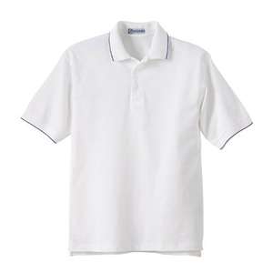 Men's Jersey Polo with Pencil Stripe 