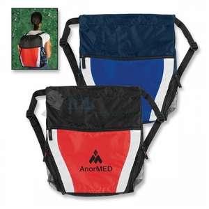 Custom Promotional Pull-Strap Backpack