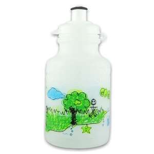 14 oz. Kid's BioGreen Water Bottle White