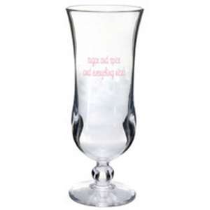 Custom Promotional 15 oz. Plastic Hurricane Glass