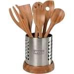 Customized Lifestyle Gifts - 6 Piece Bamboo Utensil Set