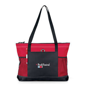 Select Zippered Tote Red