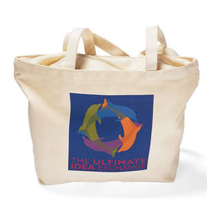 Custom Promotional Zippered Tote