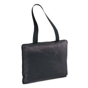 Performance Blanket Tote Blue, Navy/Plaid