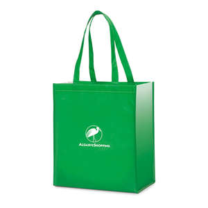 Impressions Laminated Shopper Green, Kelly